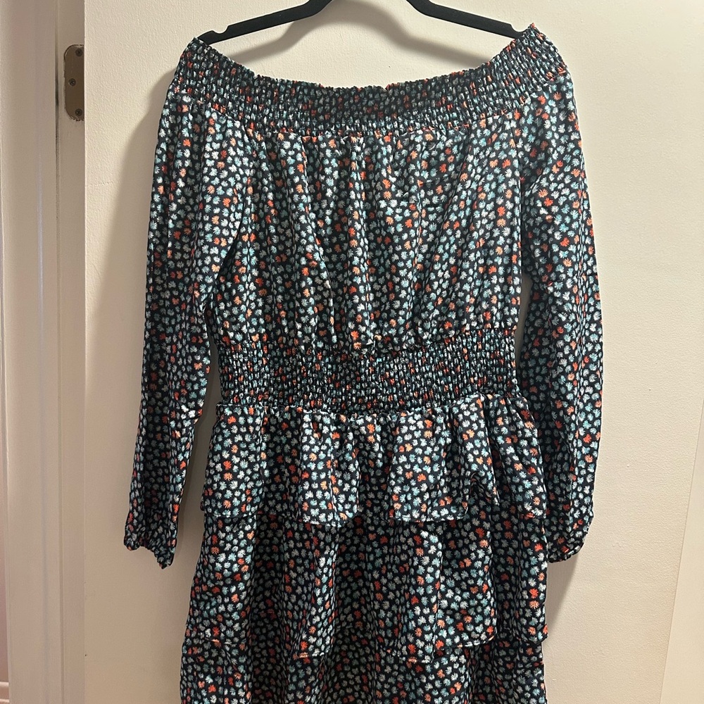 Michael Kors Midnight Blue Floral Dress
